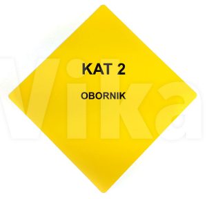 Tablica kategoria 2 - obornik