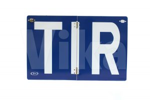 Tablica TIR składana