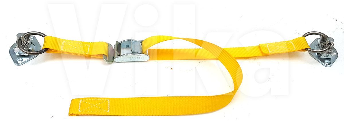 Pas mocujący z zaczepami do samochodów serwisowych Pas mocujący szyty do zabezpieczenia ładunków w pojazdach serwisowych