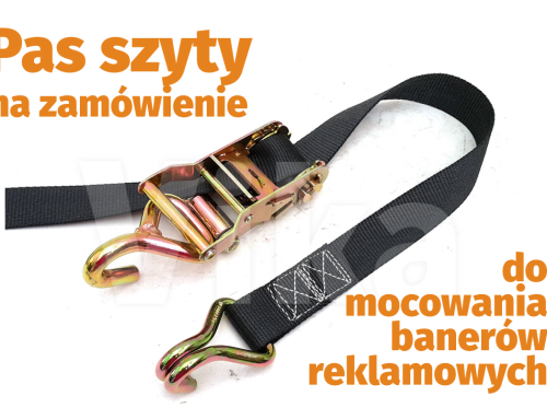 Pas specjalny – do mocowania banerów reklamowych
